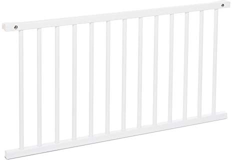 babybay Verschlussgitter für Kinderbettnutzung passend für Modell Boxspring XXL, weiß lackiert