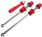 Quick Release Lever Wheel Locking Skewers Road Bike Skewers Wheels Locking Security Quick Release Skewers(Red)