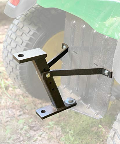 Eapele Gancio di traino per tosaerba, gancio di traino per trattore da giardino, struttura in ferro massiccio, compatibile con tosaerba John Deere Ariens Cub Cadet Poulan Pro Husky Husqvarna Craftsman