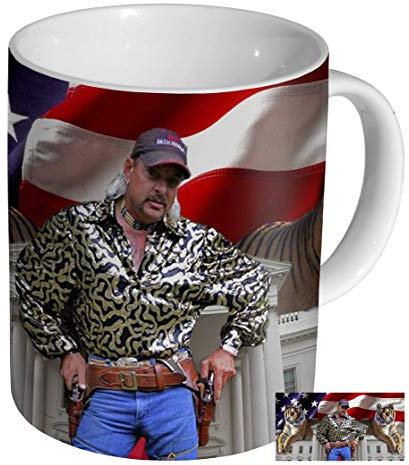 Tiger King Joe Tasse à café en céramique Tigers n Guns