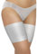 sesto senso Bandes de Cuisses Protège-Cuisse Elastiques Antidérapant Silicone Bande Lisses Blanc 55-60 S