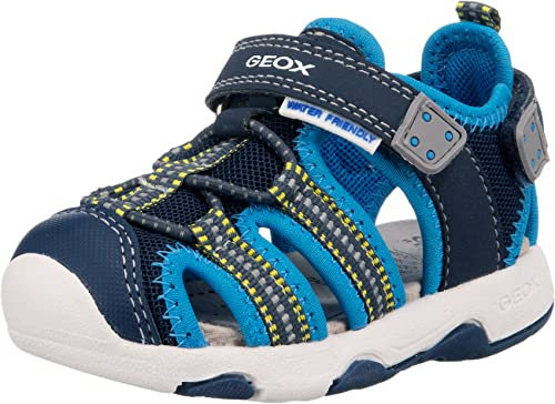 Geox Bébé Garçon B Sandal Multy Boy B Sandales, Navy/Azure, 22 EU