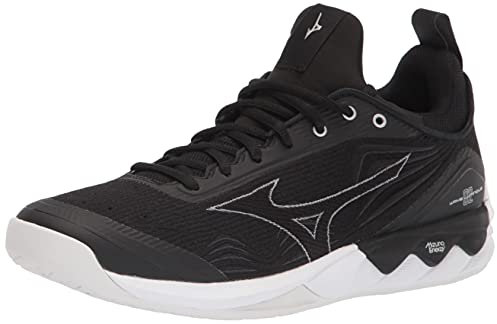 Mizuno Damen Wave Luminous 2 Volleyball-Schuh, Schwarz/Weiß, 40.5 EU