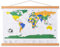 Ywlake Cornici per Poster A1, Ganci per Cornice per Poster in Legno e Legno Chiaro magnetici Kit da Appendere per Stampe artistiche su Tela (61cm, Teak)
