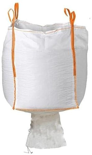10 Stück Big Bag mit Auslauf 90x90x110cm | 1,5t | 1m³ | Big Bag Füllschürze order normal erhältlich