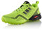Fusskleidung® Damen Herren Wanderschuhe Atmungsaktive Trail Running Trekkingschuhe Grün Grün EU 36