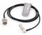 SZRMCC Right Angle DIN1.0 2.3 Male to BNC Male RG174 75ohm HD SDI Coaxial Cable for 4K Video Camera Monitor Recorders (30cm/12inch)