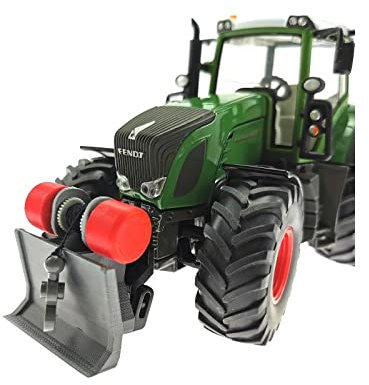 Forstschild Front mit Seilwinde für Siku Traktoren 1:32