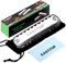 East top Harmonica for Kids, Junior Harmonica,Smoothly Rounded Edge 10 Holes C Key Blues Mouth Organ Harmonica for Children as Gift,with Fabric Cloth Pouch, Colorful Box