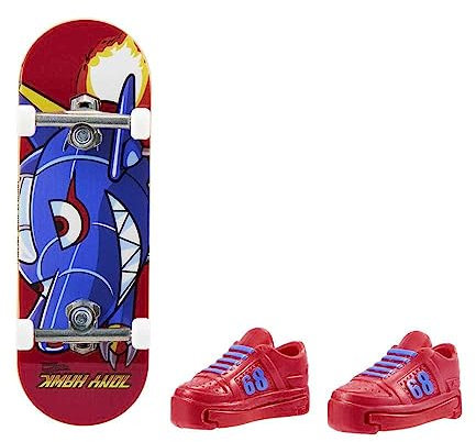 Hot Wheels Skate Fingerskate Tony Hawk HGT64 Finger-Skateboard, 1 Paar, Rot