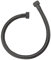 ADGO Arno Duschschlauch 70cm, Shower hose Graphit Anschlussschlauch für Duschen, Universal, 1/2 Zoll Gewinde, Stahlumflochtenes Gummi, Flexschlauch, Stahlflex Schlauch