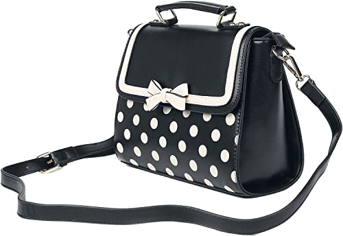 Banned Retro Retro Influencer Frauen Handtasche schwarz/weiß