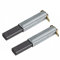 para 2 soportes de escobillas de motor de carbono para aspiradoras industriales de 30/60/70/80/90L, piezas de repuesto para aspiradora