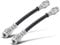 Frankberg 2x Bremsschlauch Bremsschläuche Hinten Links Rechts Kompatibel mit Cordoba 6K1 6K2 1.0L-2.0L 1993-2002 Golf III 1H1 1.4L-2.9L 1991-1997 Golf III Variant 1H5 1.4L-2.9L 1993-1999