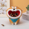 Aychingye Lucky Big Mouth Hunde,Eingangsbereich Hunde Figuren Schlüssel-Organizer, Kleine Gegenstände Aufbewahrung Hunde Figuren, Skulptur Harz Schlüsselhalter Figur für Zuhause Wohnzimmer(Shiba Inu)
