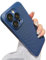 Miagon Heat Dissipation Cover for iPhone XR,Slim Hard Back Case Cooling Breathable Cellular Hole Bumper with Camera Lens Protection Dark Blue