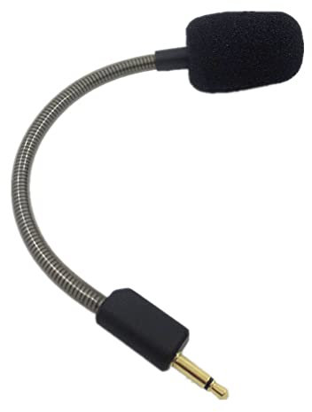 CHICHIYANG 2 Poles Mono Sound Microphone with 33.5mm Male Plug for Razer BlackShark V2, V2 Pro, V2 SE Gaming Headset