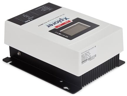 Xplorer 12V 50A DC to DC ON-BOARD BATTERY CHARGER with Solar MPPT, Bluetooth & LCD Display, Gel, AGM, and Lithium Batteries Using Multi-Stage Charging, in RVs, Cars, Boats, Yachts