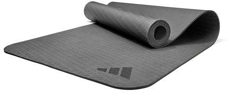 adidas Yogamatte, 6 mm, Schwarz