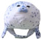 TOGEVAL Seal Plush Headgear Kostüm Hut Für Partys Und Rollenspiele Lustiger Plüsch Tierhut Für Und Mottopartys Weicher Und Bequemer Tragekomfort