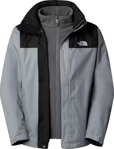THE NORTH FACE NF00CG55K1C M EVOLVE II TRICLIMATE JACKET - EU Jacket Herren MONUMENT GREY/TNF BLACK Größe XL