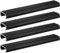 Nuanchu 4 Pcs Snap in Boarding Ladder Treads Non Slip Marine Boarding Steps PVC Resistant UV Boat Ladder Inserts Durable Heavy Duty Boating Accessories for Boats Footing Safety