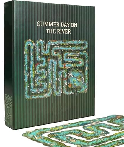 Sommer am Fluss: Majoritätsrandpuzzles Puzzles für Erwachsene und Kinder