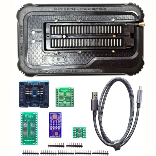XGOIENZI T76 Programmer Socket for with XGecu T76 Adapter Support QFN Eprom ISP IC Chip PIC NAND Flash EMMC GALCPLD VGA BGA SOP