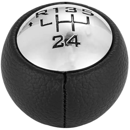 Pbqenxb Para Citroen C3 C4 Palanca Cambios Bola Accesorios Automóvil Perilla Cambio Marchas Automática Piezas Interiores 5 6 Velocidades Perilla Cambio Marchas Coche(5 speed)