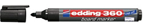 Whiteboardmarker 360, 1,5-3mm, schwarz