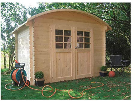 SOLID SUPERIA Abri de Jardin Dainville Autoclave Bois 238 x 298 x 228 cm S844-1