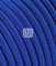 Merlotti 20308 Cavo Elettrico Rotondo H03VV-F 2x0.75, Blu, 3 m