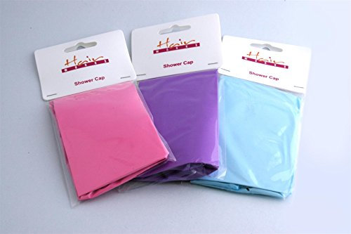 Hairworks Reusable PVC Shower Cap (Colour May Vary)