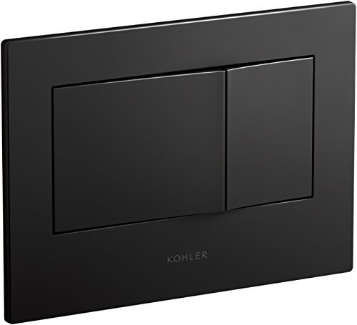 Kohler 8857-7 Bevel Flush Actuator, Black
