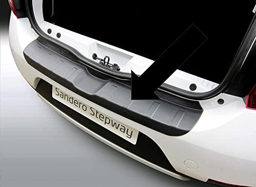 Original RGM Ladekantenschutz schwarz passend für Dacia Sandero II Schrägheck Baujahre 10.2012-01.2021 auch Sandero Stepway RBP752