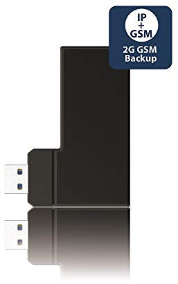 Blaupunkt GSM Backup Erweiterung DG2-PRO, Zusatzmodul für Blaupunkt Q-PRO Alarmanlagen, zuverlässige und sichere Duale Alarmierung auch bei Strom und Internetausfall