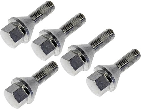 Dorman Bullone ruota 611-005 M12-1.25 – 19 mm esagonale, lunghezza filettatura 23 mm, compatibile con alcuni modelli Chrysler/Dodge/Jeep, confezione da 5 (OE Fix)