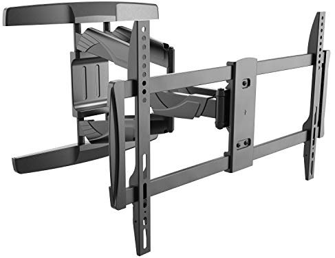 RICOO TV Wandhalterung Fernseher Schwenkbar Neigbar für 40-75 Zoll, Universal TV Halterung S3964, Fernsehhalterung für Wand, Wandhalterung Fernseher 65 Zoll bis 45 Kg mit max. VESA 600x400 mm
