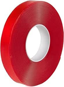 Dpm tapes – ACP 100 - Nastro Biadesivo Trasparente In Schiuma Acrilica Extraforte Per Montaggio Invisibile di Strisce Led, Desk Seutp, Poster, Fotografie, Accessori Auto (19 mm x 5 m)