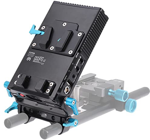 FOTGA DP500III V Mount Batterieplatte Netzteil Verteiler für Canon Nikon Sony DSLR Mirrorless Cinema Camera R5C R6 Z6 Z7 A7/A7R/A7S/A9 II III IV BMPCC 4K 6k Field Monitor Mikrofon EVF Smartphone