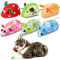 Cat Toys Catnip Mouse Toys for Indoor Adult & Kitten Toy Cat Playing Chewing Teeth Cleaning（6 Pack ）