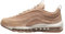 NIKE Women's Air Max 97 Running Shoe, Hemp/Hemp-summit , 5 UK, Brown Golden Beige, (FB1289 200)