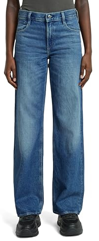 G-STAR Damen Judee Low Waist Loose Jeans Blau (Faded Harbor D22889-D436-D331) 28W / 32L