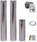 Edelstahlrohre Rauchrohr Set Ofenrohr Abgasrohre 150mm Inox 304 Edelstahl Abgasrohr 1m 0,5 m Bogen Winkelrohr 90° für Rauchabzug Adapter schornstein Erweiterung Ofenrohr Wandrosette, Durchmesser 150mm