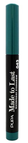 PUPA Made to Last Waterproof Eyeshadow Lidschatten Farbton 042 Vibrant Green