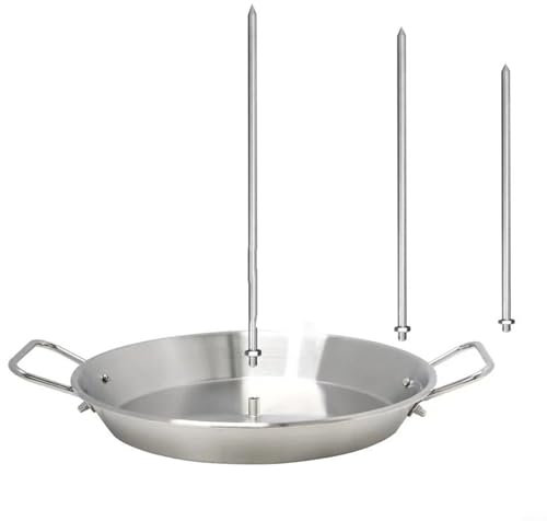 Spiedini verticali per barbecue in acciaio, spiedini brasiliani per barbecue, griglia verticale per barbecue, perfetto per grigliare tacos, carni alla griglia