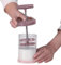 Manual Whip Cream Canister,Homemade Whipped Cream Maker - Ergonomic Comfort Grip Baking Tools, Stainless Steel Dispenser for Salad Dressings Frothy Drinks