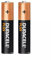Batteria tipo AAA LR03 al carbonio zinco, 4 pezzi, ideale per dispositivi elettronici e giocattoli.