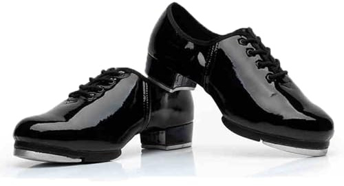 Kraftpaid Steppschuhe,steppschuhe für Damen,steppschuhe Herren,Flache Steppschuhe,steppschuhe aus Lackleder,Unisex Steppschuhe,Leichte Und Bequeme,Weich,für Damen Mädchen Erwachsene Unisex