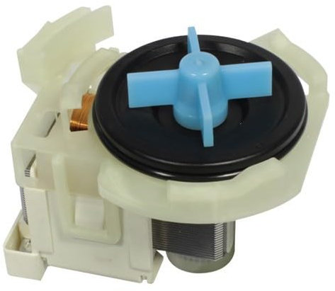 FIGEVIDA Pompa di scarico Lavastoviglie 30W Compatibile per Whirlpool 481236018558